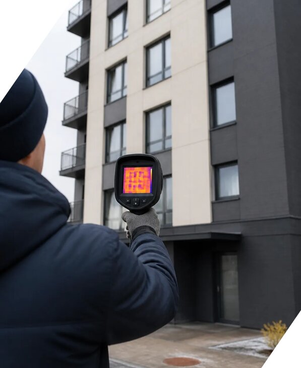 Тепловизионное обследование зданий в Кемерово от 5203 р. | ЭкспертизаРоссия